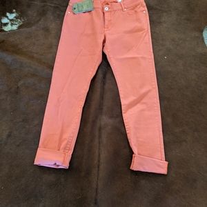 Stetson pixy sticks peach  jeans never worn size 14 long
